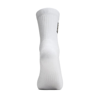 HOKA Unisex Lifestyle Crew Socks White