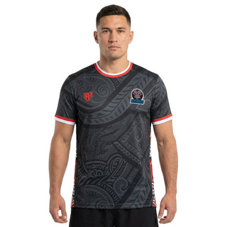 Taiaha Fighting Maoris Mens Training Tech T-Shirt