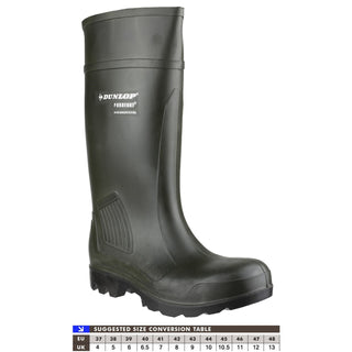 Dunlop Purofort Professional Full Safety Wellington Work Boots