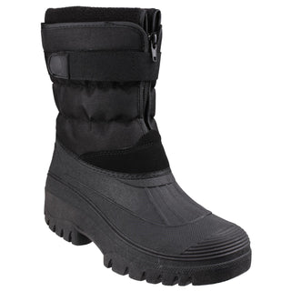 Cotswold Chase Touch Fastening Zip up Womens Winter Boots