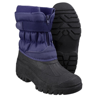 Cotswold Chase Touch Fastening Zip up Womens Winter Boots