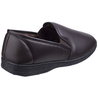 Fleet & Foster Visa Twin Gusset Mens Slippers