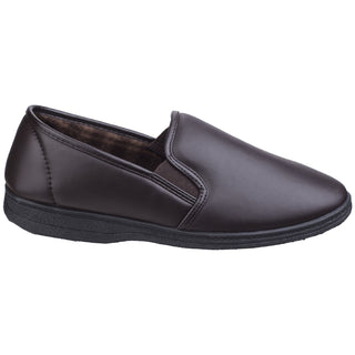 Fleet & Foster Visa Twin Gusset Mens Slippers