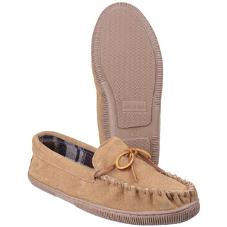 Cotswold Alberta Mens Moccasin Slippers