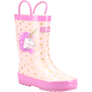Cotswold Puddle Girls Waterproof Wellington Boots
