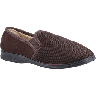 Fleet & Foster Tim Twin Gusset Mens Slippers