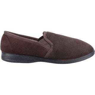 Fleet & Foster Tim Twin Gusset Mens Slippers