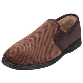 Fleet & Foster Tim Twin Gusset Mens Slippers