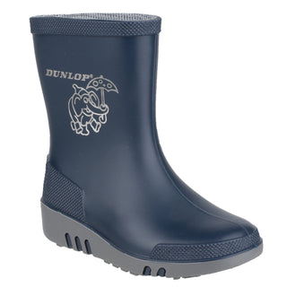 Dunlop Kids Mini Elephant Wellington Boots