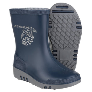 Dunlop Kids Mini Elephant Wellington Boots