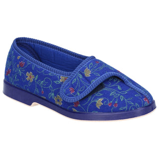 GBS Wilma Womens Wide Fit Slippers