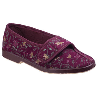 GBS Wilma Womens Wide Fit Slippers