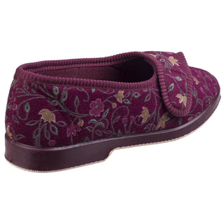 GBS Wilma Womens Wide Fit Slippers
