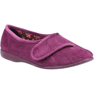GBS Audrey Touch Fastening Womens Slippers