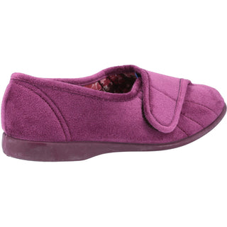 GBS Audrey Touch Fastening Womens Slippers