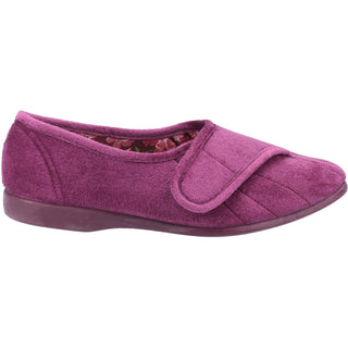 GBS Audrey Touch Fastening Womens Slippers
