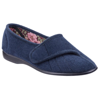 GBS Audrey Touch Fastening Womens Slippers
