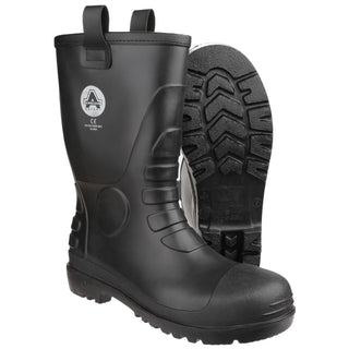 Amblers FS90 Waterproof PVC Safety Rigger Work Boots
