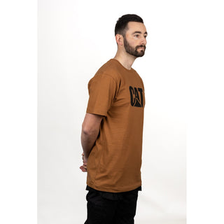 Caterpillar Trademark Logo Mens T-Shirt