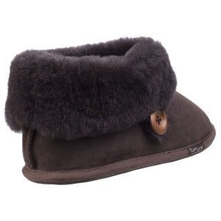 Cotswold Wotton Sheepskin Womens Bootie Slippers