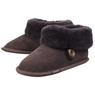 Cotswold Wotton Sheepskin Womens Bootie Slippers