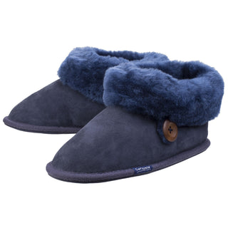 Cotswold Wotton Sheepskin Womens Bootie Slippers