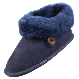 Cotswold Wotton Sheepskin Womens Bootie Slippers