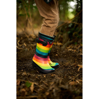 Cotswold Rainbow Kids Wellington Boots