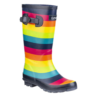 Cotswold Rainbow Kids Wellington Boots