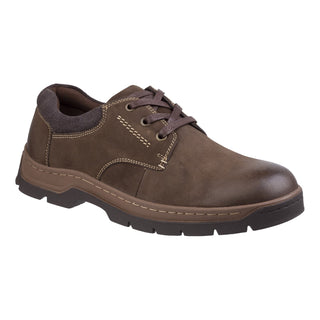 Cotswold Thickwood Mens Burnished Leather Casual Shoes