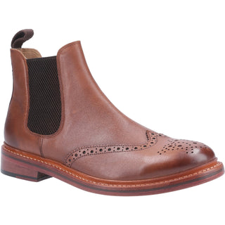 Cotswold Siddington Leather Mens Brogue Dealer Boots