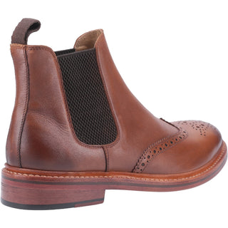Cotswold Siddington Leather Mens Brogue Dealer Boots