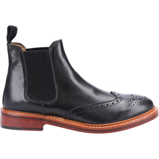 Cotswold Siddington Leather Mens Brogue Dealer Boots