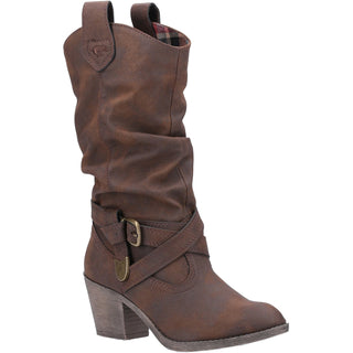 Rocket Dog Sidestep Womens Mid-Calf Western Boots