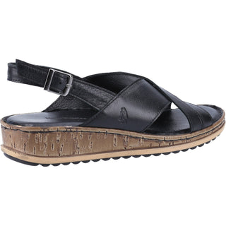 Hush Puppies Elena Cross Over Womens Wedge Sandals