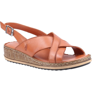 Hush Puppies Elena Cross Over Womens Wedge Sandals