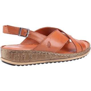 Hush Puppies Elena Cross Over Womens Wedge Sandals