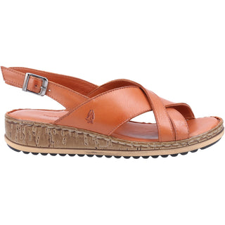 Hush Puppies Elena Cross Over Womens Wedge Sandals