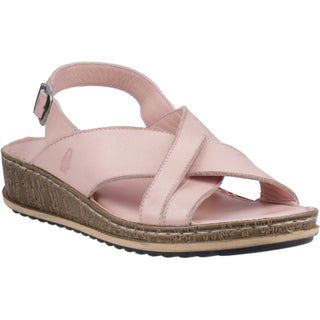 Hush Puppies Elena Cross Over Womens Wedge Sandals
