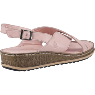 Hush Puppies Elena Cross Over Womens Wedge Sandals