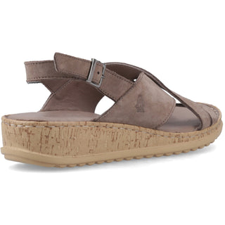 Hush Puppies Elena Cross Over Womens Wedge Sandals