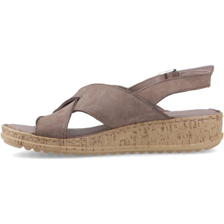Hush Puppies Elena Cross Over Womens Wedge Sandals