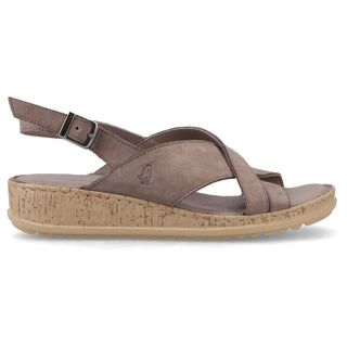 Hush Puppies Elena Cross Over Womens Wedge Sandals