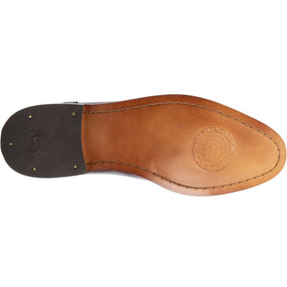 Base London Cast Washed Mens Brogue Shoes