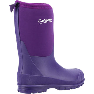 Cotswold Hilly Neoprene Kids Wellington Boots