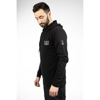 Caterpillar Hooded Mens Long Sleeve T-Shirt
