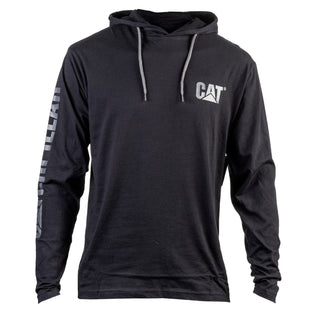 Caterpillar Hooded Mens Long Sleeve T-Shirt