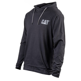 Caterpillar Hooded Mens Long Sleeve T-Shirt