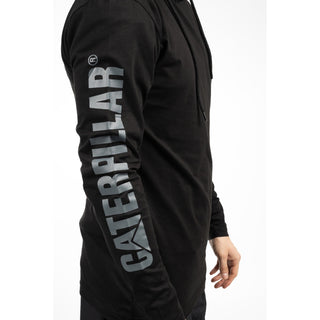 Caterpillar Hooded Mens Long Sleeve T-Shirt