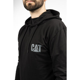 Caterpillar Hooded Mens Long Sleeve T-Shirt